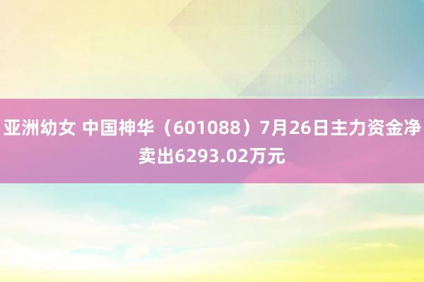 亚洲幼女 中国神华（601088）7月26日主力资金净卖出6293.02万元