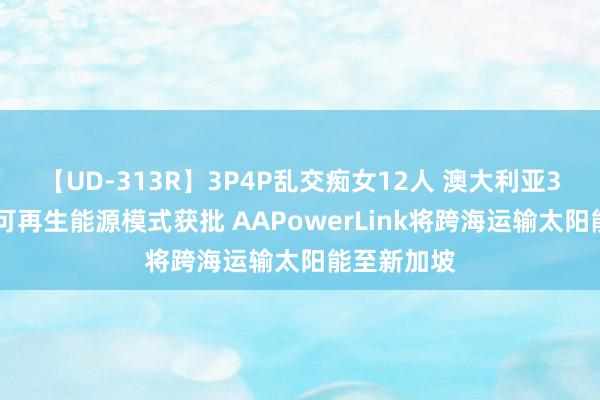 【UD-313R】3P4P乱交痴女12人 澳大利亚300亿澳元可再生能源模式获批 AAPowerLink将跨海运输太阳能至新加坡