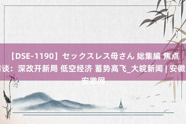 【DSE-1190】セックスレス母さん 総集編 焦点访谈：深改开新局 低空经济 蓄势高飞_大皖新闻 | 安徽网