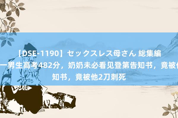 【DSE-1190】セックスレス母さん 総集編 14年四川一男生高考482分，奶奶未必看见登第告知书，竟被他2刀刺死