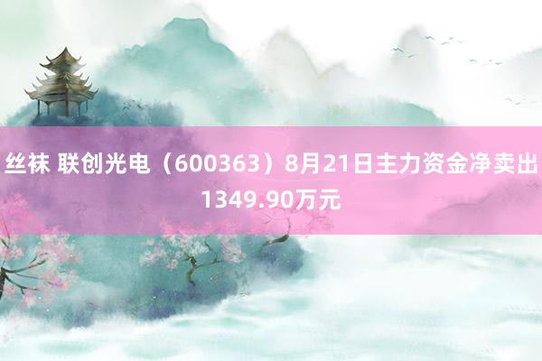 丝袜 联创光电（600363）8月21日主力资金净卖出1349.90万元