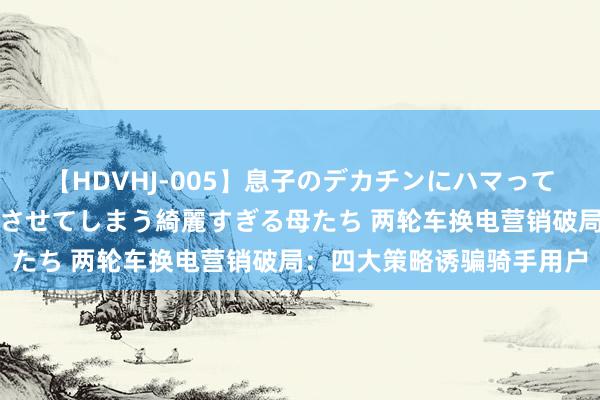 【HDVHJ-005】息子のデカチンにハマってしまい毎日のように挿入させてしまう綺麗すぎる母たち 两轮车换电营销破局：四大策略诱骗骑手用户